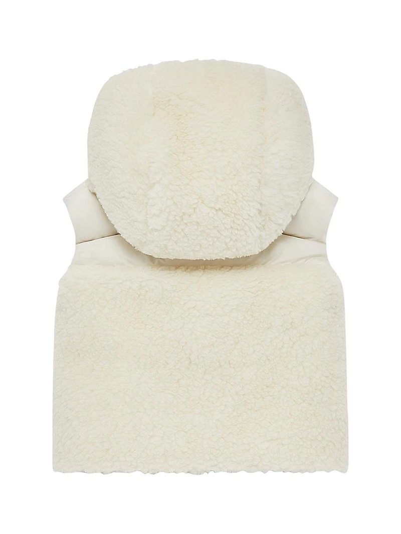 Baby Girl's & Little Botha Puffer Vest Teddy