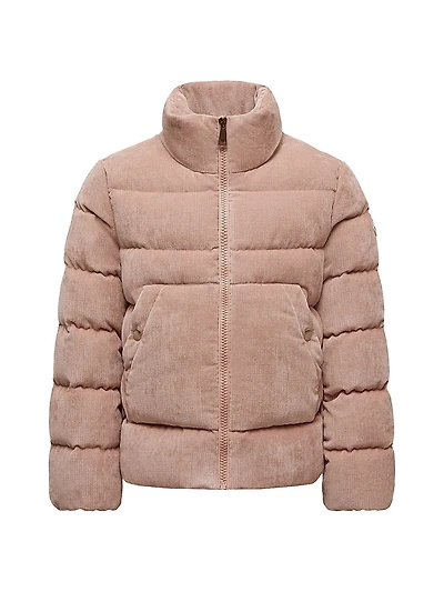Little Girl's & Marth Puffer Jacket Corduroy