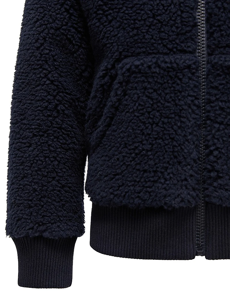 Little Kid's & Zip-Up Hoodie Teddy