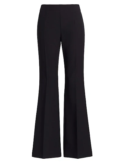 Elise Crepe Flared Pants