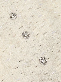 Tashi Short-Sleeve Tweed Jacket