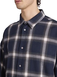 Flannel Check Cotton Shirt