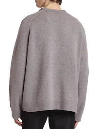 Kaybe Richard Logo-Embroidered Wool Sweater