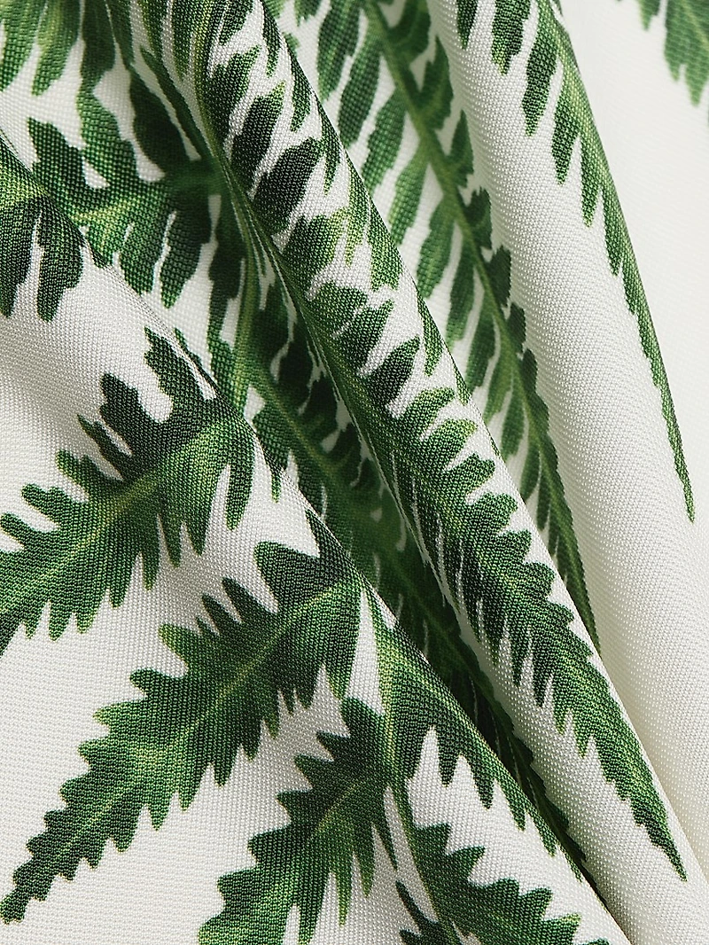 Fern Printed Jersey Maxi Dress