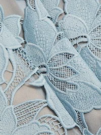 Peony Guipure Lace Cocktail Dress