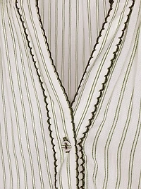 Harper Striped Cotton Top