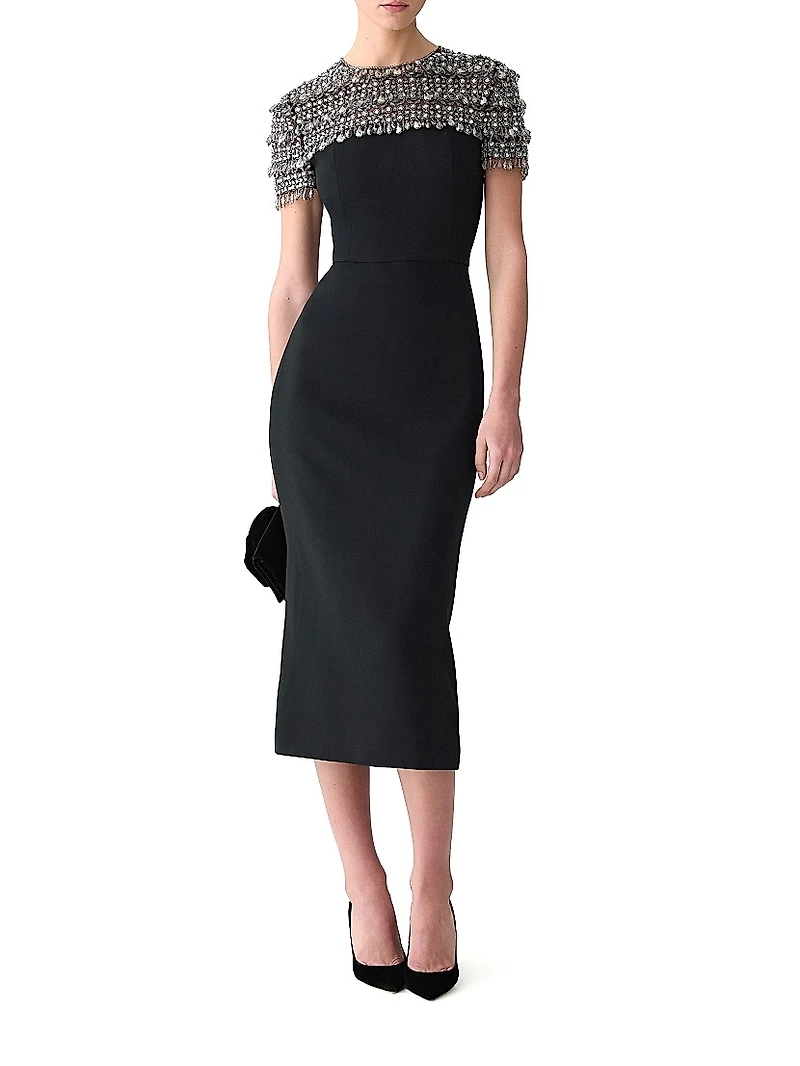 Embellished Cocktail Dress