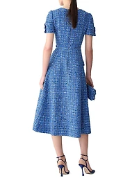 Tweed Midi-Dress