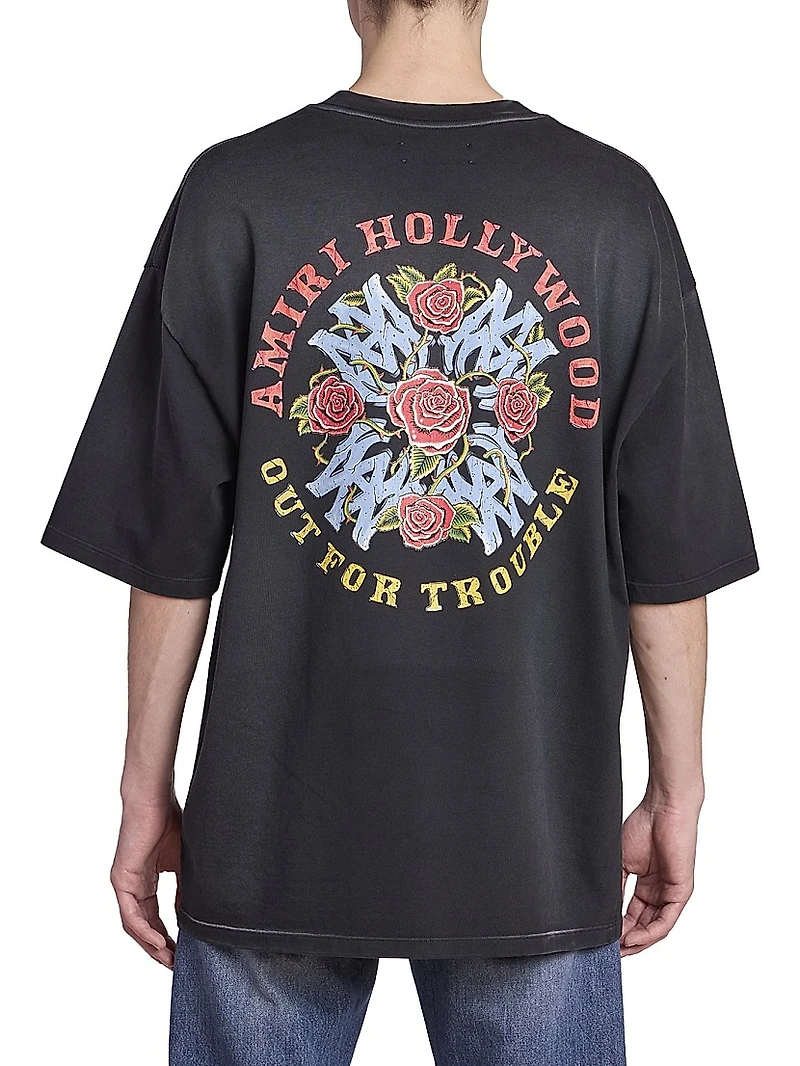 Out For Trouble Faded T-Shirt