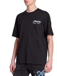 Neon Lights Cotton Logo T-Shirt
