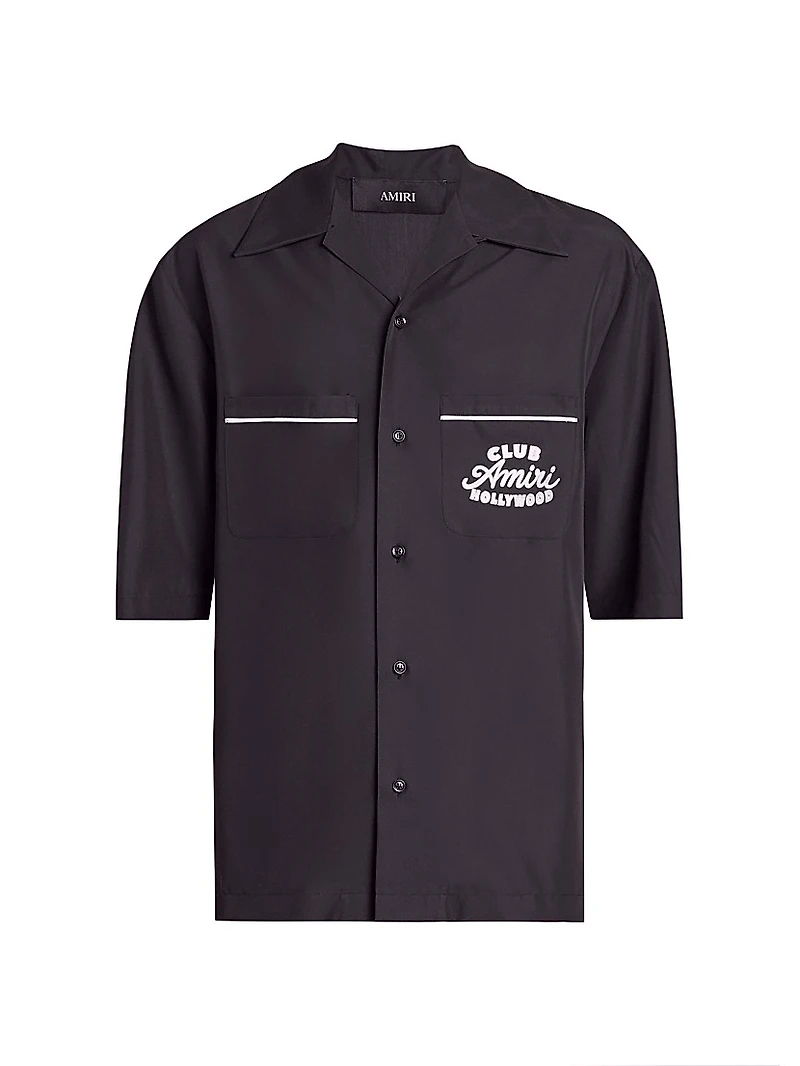 Club Amiri Cotton Camp Shirt