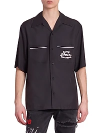 Club Amiri Cotton Camp Shirt
