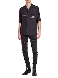 Club Amiri Cotton Camp Shirt