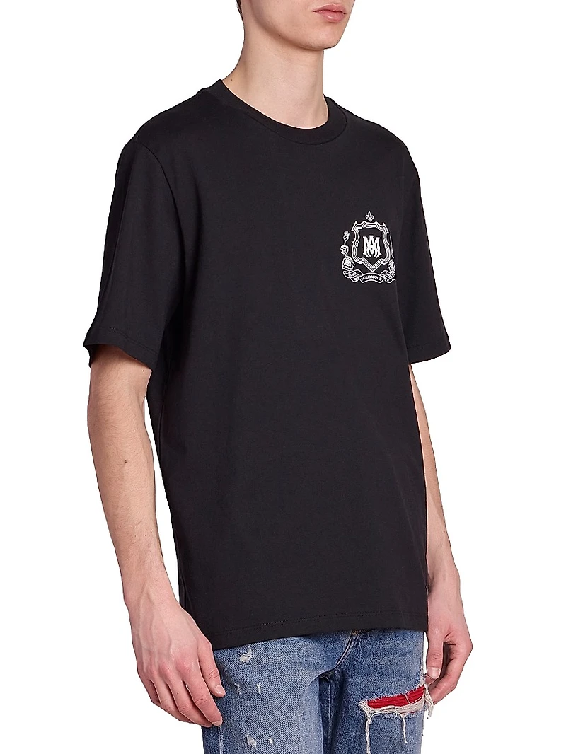 Ma Crest Cotton T-Shirt