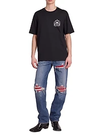 Ma Crest Cotton T-Shirt