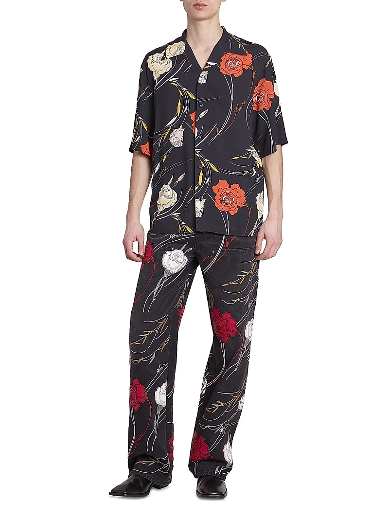 Floral Camp Shirt