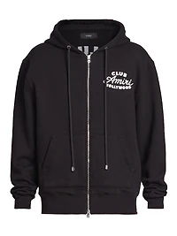 Club Amiri Zip-Up Hoodie