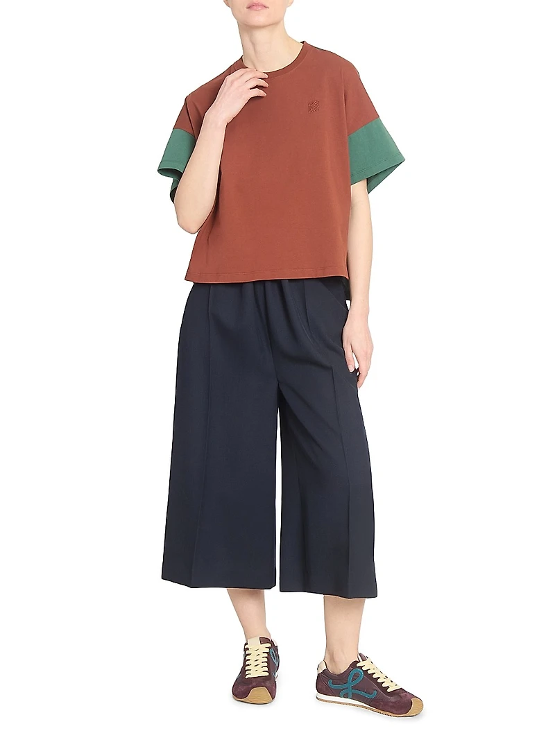 Boxy Fit Colorblocked T-Shirt
