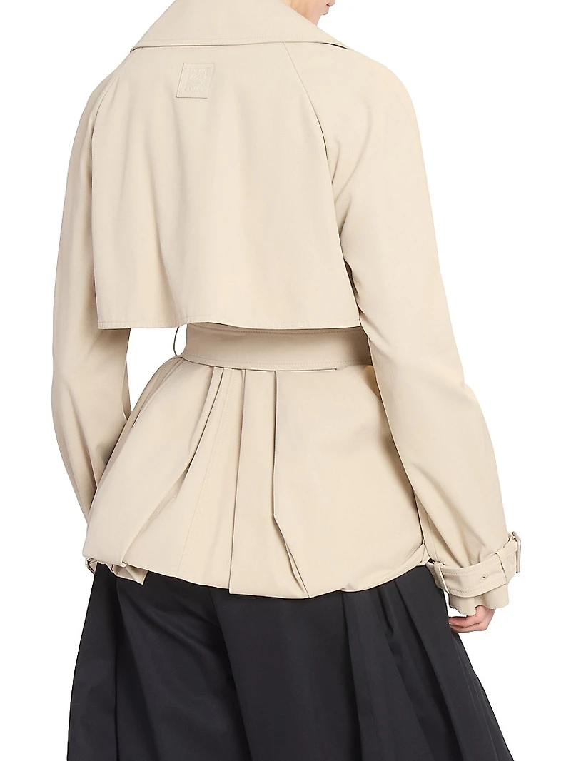 Belted Balloon Jacket