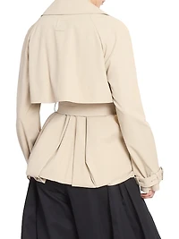 Belted Balloon Jacket