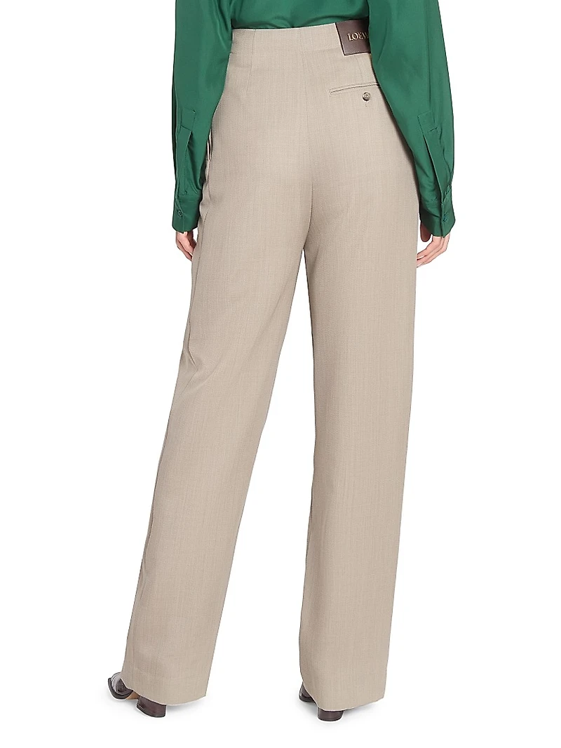 Belted Trousers