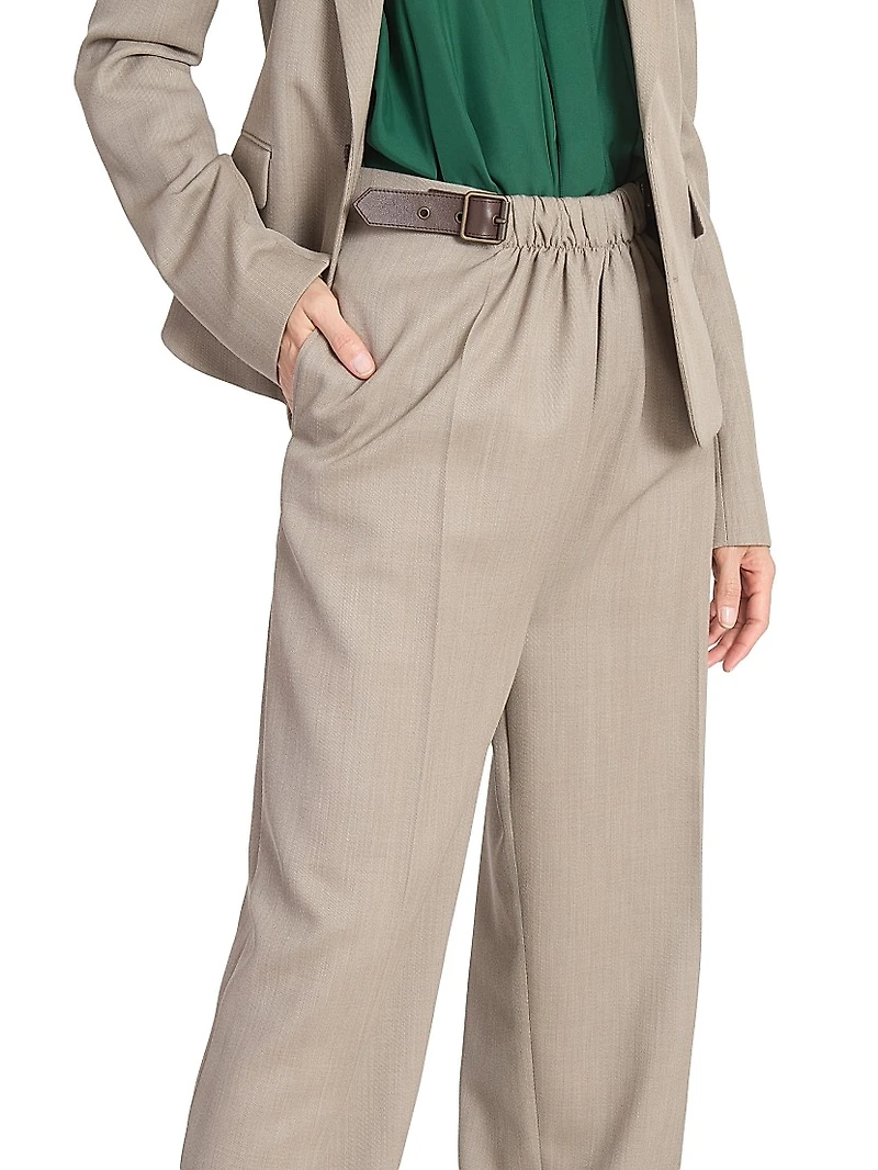 Belted Trousers