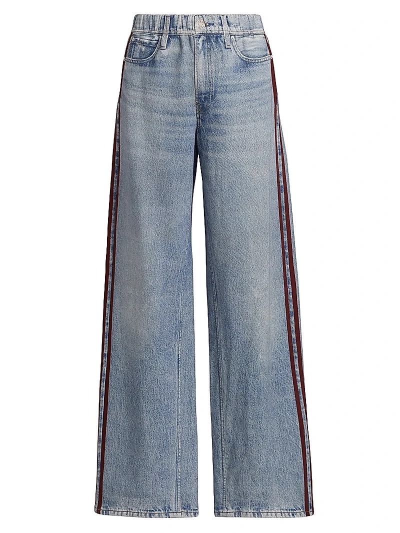 Miramar Terry Wide-Leg Track Pants