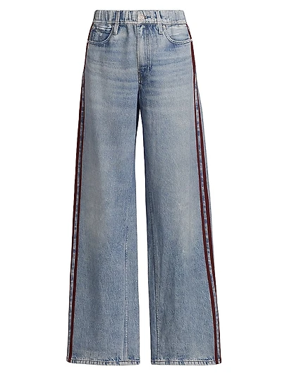 Miramar Terry Wide-Leg Track Pants