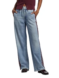 Miramar Terry Wide-Leg Track Pants