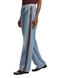 Miramar Terry Wide-Leg Track Pants