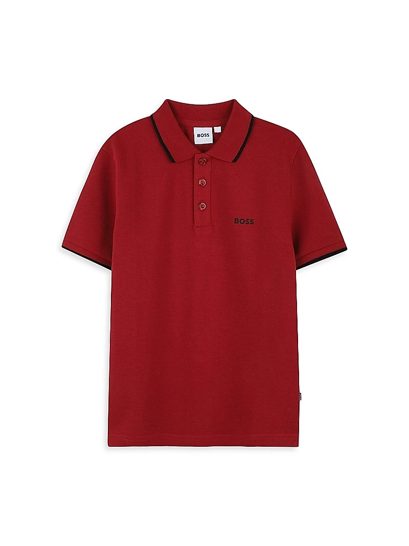 Little Boy's Logo Polo Shirt