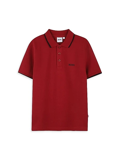 Little Boy's Logo Polo Shirt