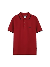 Little Boy's Logo Polo Shirt