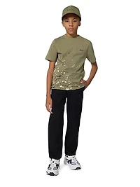 Little Boy's Logo Paint Splatter T-Shirt