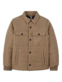 Little Boy's & Quilted Shirt Jacket