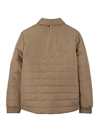 Little Boy's & Quilted Shirt Jacket