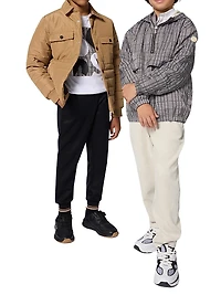 Little Boy's & Quilted Shirt Jacket