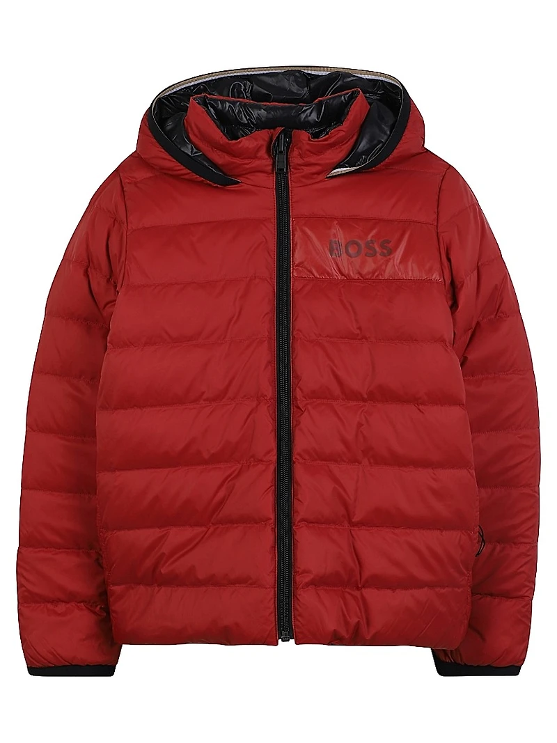 Little Boy's & Reversible Puffer Jacket