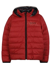 Little Boy's & Reversible Puffer Jacket