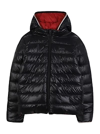 Little Boy's & Reversible Puffer Jacket