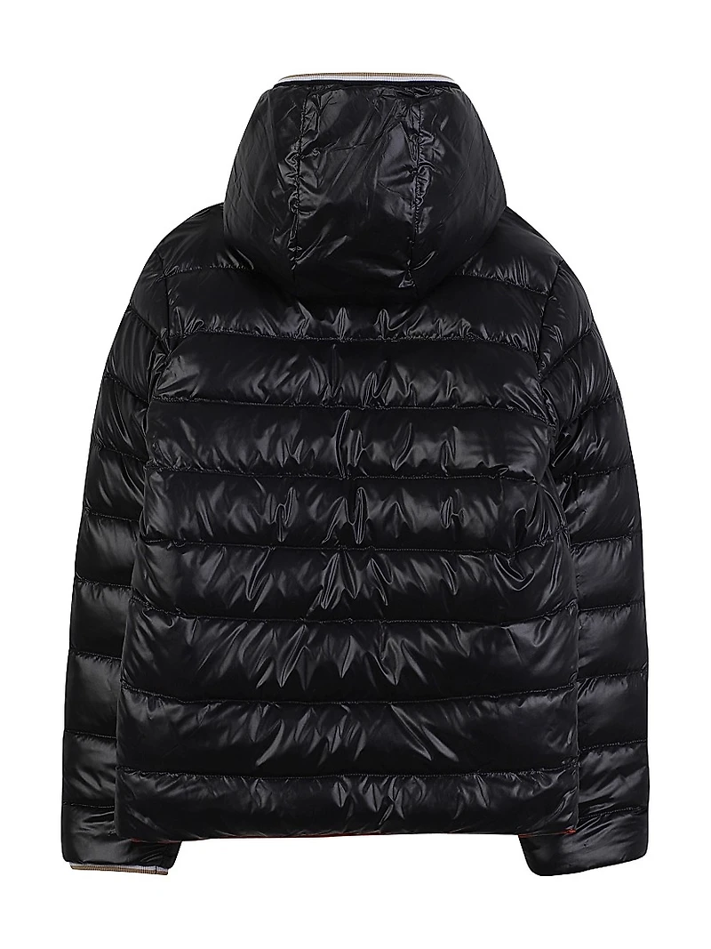 Little Boy's & Reversible Puffer Jacket
