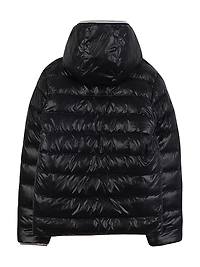 Little Boy's & Reversible Puffer Jacket