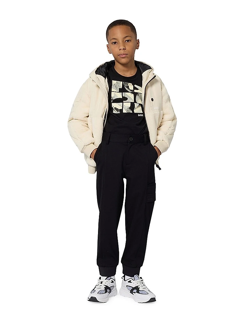 Little Boy's Cargo Jogging Trousers