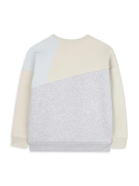 Little Boy's Logo Crewneck Sweatshirt