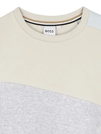 Little Boy's Logo Crewneck Sweatshirt