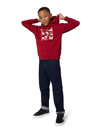 Little Boy's Graphic Fleece Hoodie