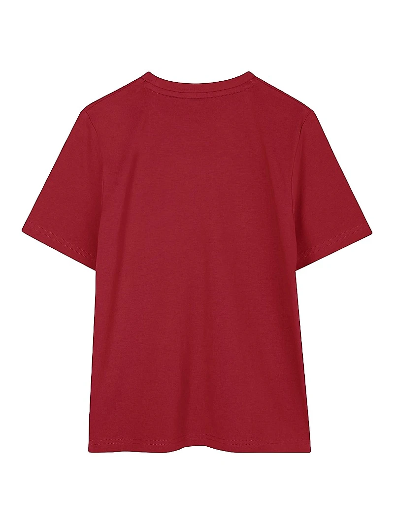 Little Boy's & Logo Crewneck T-Shirt