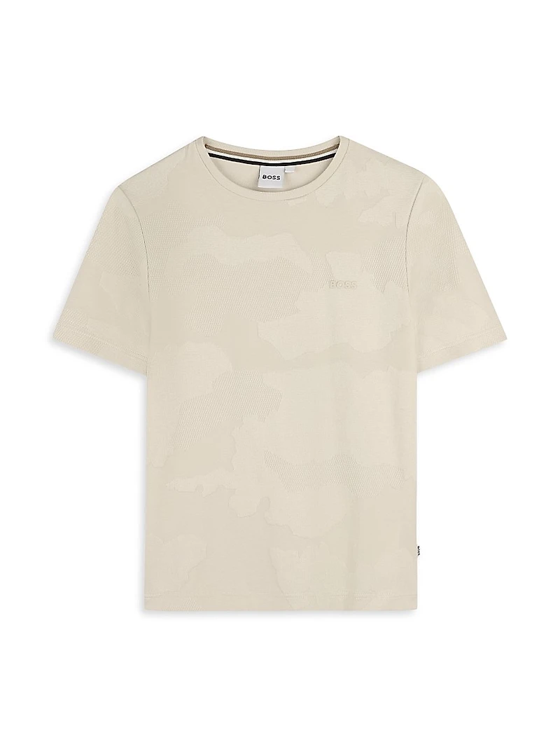 Little Boy's Logo Jacquard T-Shirt