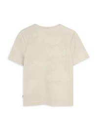 Little Boy's Logo Jacquard T-Shirt
