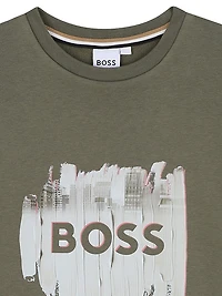 Little Boy's Logo Crewneck Sweatshirt